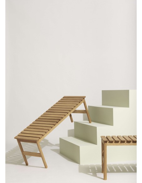 Banco ROW 122 cm, Roble Natural - Hübsch. Vackart