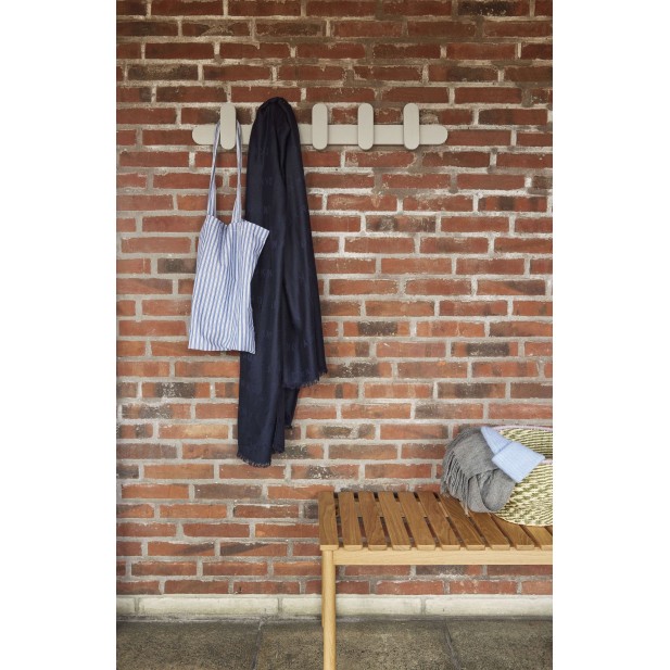 Banco ROW 122 cm, Roble Natural - Hübsch. Vackart