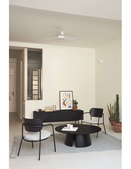 Butaca ECLIPSE, Fresno Negro / Metal - Teulat. Vackart