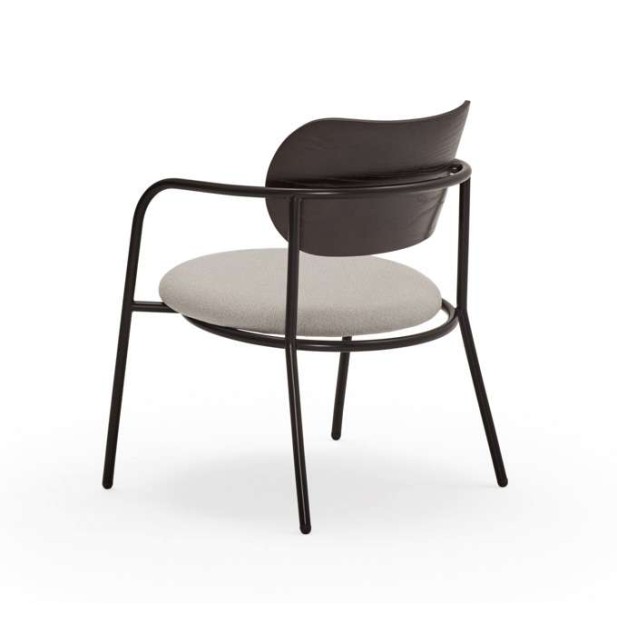 Butaca ECLIPSE, Fresno Negro / Metal - Teulat. Vackart