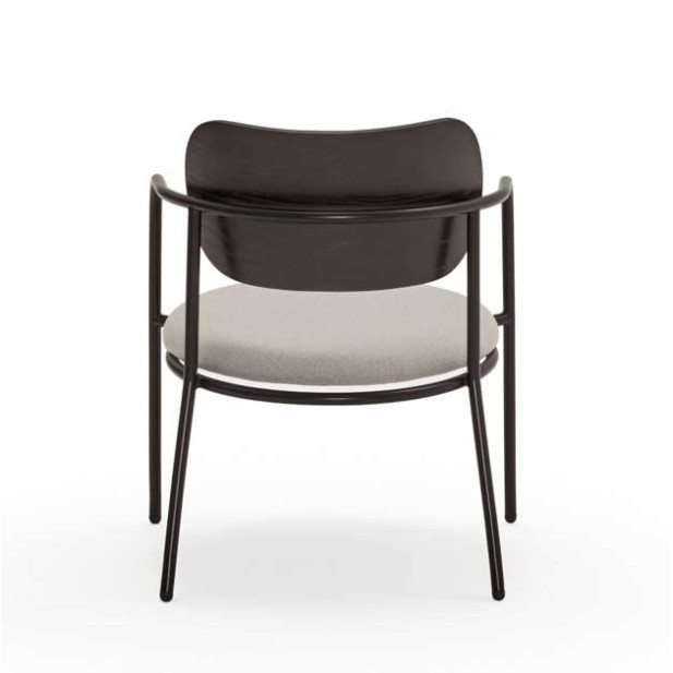 Butaca ECLIPSE, Fresno Negro / Metal - Teulat. Vackart