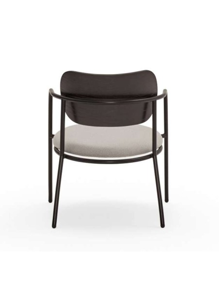 Butaca ECLIPSE, Fresno Negro / Metal - Teulat. Vackart