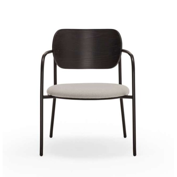 Butaca ECLIPSE, Fresno Negro / Metal - Teulat. Vackart