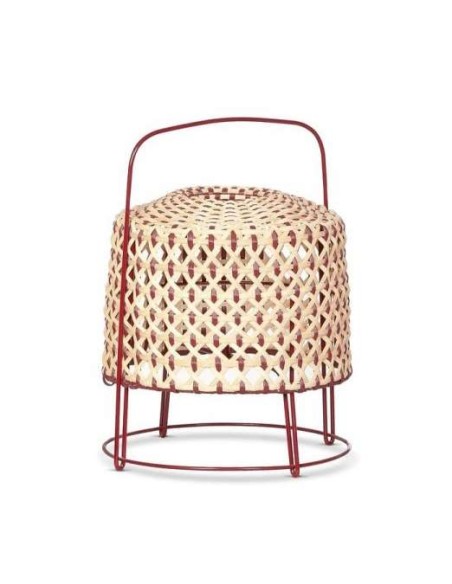 Lámpara de Sobremesa Exterior GOLF, PVC Terracota - Dareels. Vackart