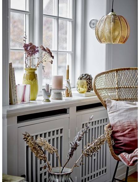 Lámpara de Techo ADAR, Cristal Ambar - Bloomingville. Vackart