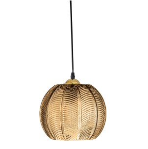 Lámpara de Techo ADAR, Cristal Ambar - Bloomingville. Vackart