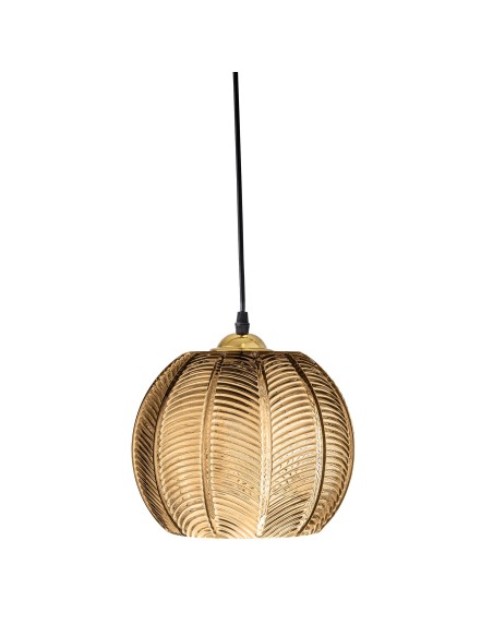 Lámpara de Techo ADAR, Cristal Ambar - Bloomingville. Vackart