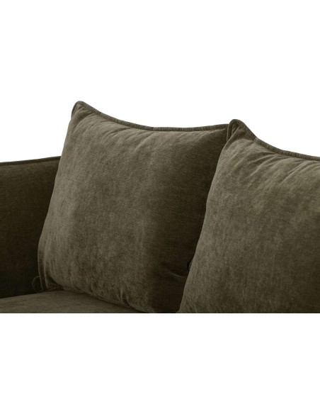 Sofá AUSTIN, Terciopelo Verde - Bloomingville. Vackart