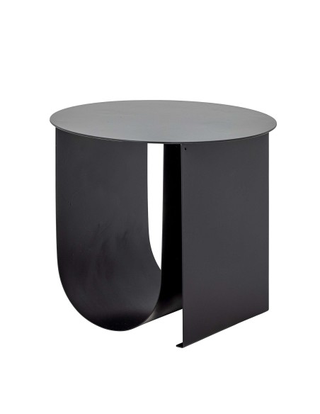 Mesa Auxiliar CHER, Metal Negro - Bloomingville. Vackart