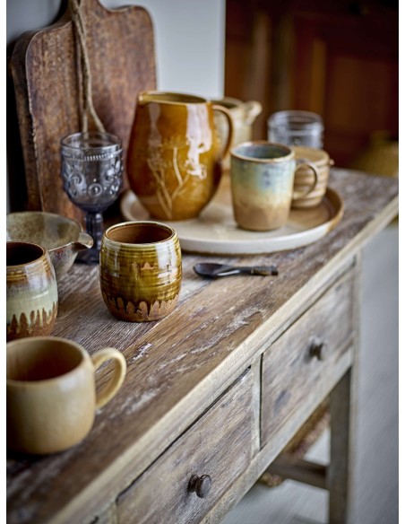 Consola CAMDEN, Madera Reciclada Natural - Bloomingville. Vackart