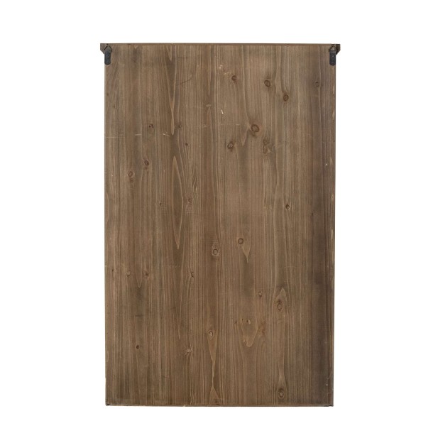 Vitrina HAZEM, Madera Negra / Cristal - Bloomingville. Vackart