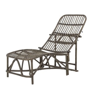Tumbona DIONE, Metal / Rafia Marrón - Bloomingville. Los exclusivos sillones de diseño nórdico de Bloomingville en Vackart, tu tienda de diseño online.