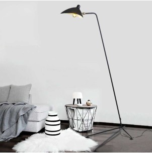 Lámpara Molle Negro Inspiración, de pié - Vackart 2