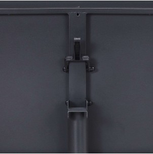 Mesa HELO 80x80 cm de Comedor, Metal Negro - House Doctor. Vackart 2