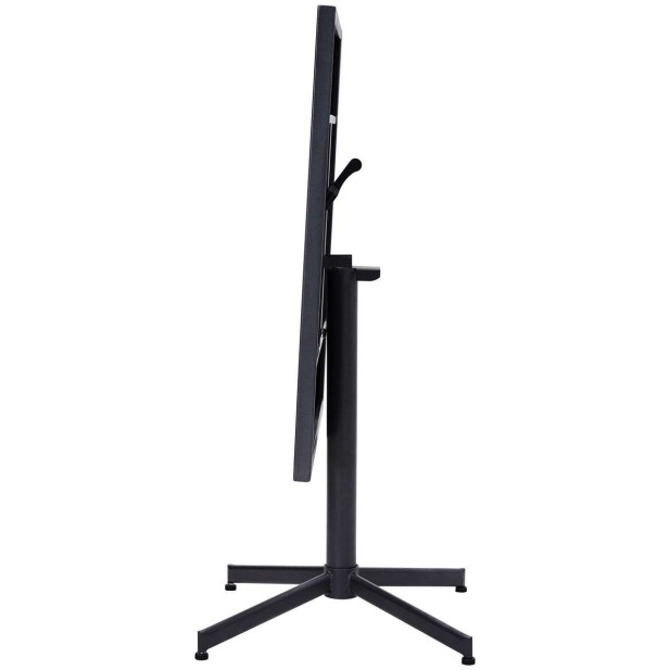 Mesa HELO 80x80 cm de Comedor, Metal Negro - House Doctor. Vackart