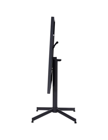 Mesa HELO 80x80 cm de Comedor, Metal Negro - House Doctor. Vackart