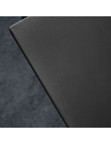 Mesa HELO 80x80 cm de Comedor, Metal Negro - House Doctor. Vackart