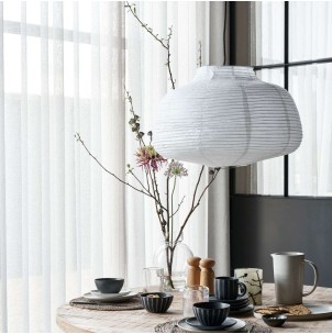 Pantalla para Lámpara RICA Ø55 cm, Papel Blanco - House Doctor. Vackart 2