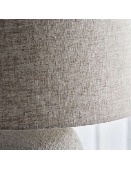 Lámpara de Sobremesa TANA, Cerámica / Lino Blanco Roto - House Doctor. Vackart