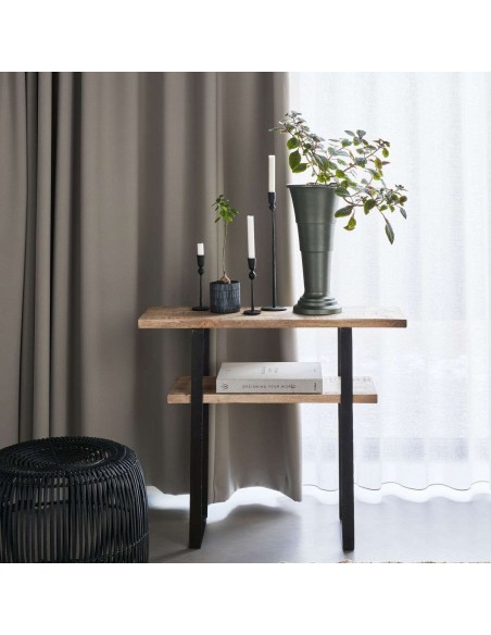 Consola WODA, Mango Natural / Metal - House Doctor. Vackart