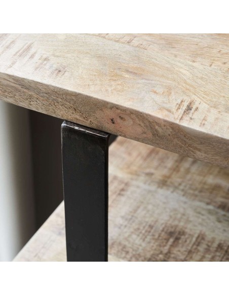 Consola WODA, Mango Natural / Metal - House Doctor. Vackart