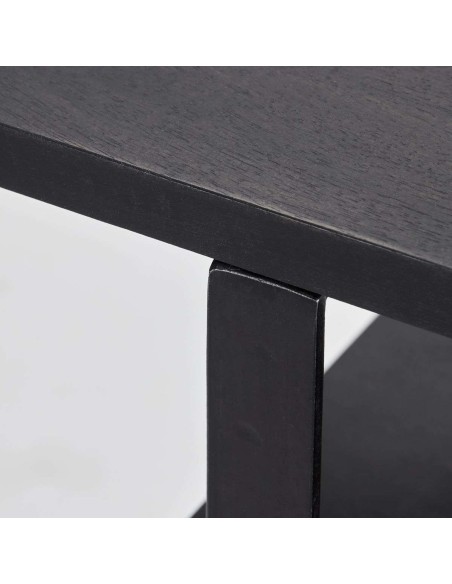 Consola WODA, Mango Negro / Metal - House Doctor. Vackart