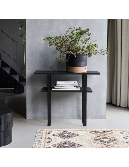 Consola WODA, Mango Negro / Metal - House Doctor. Vackart