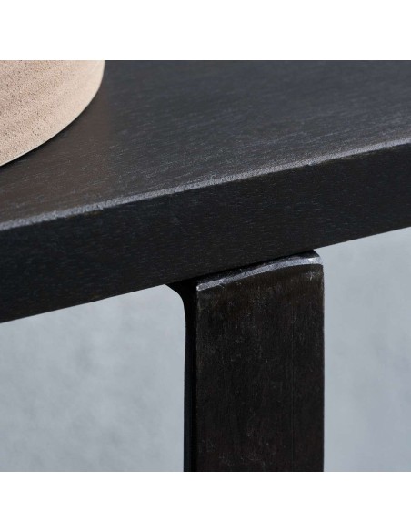 Consola WODA, Mango Negro / Metal - House Doctor. Vackart