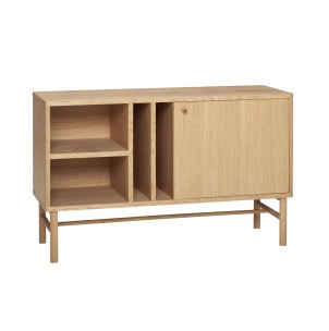 Aparador DORIT, Madera Natural - Hübsch. Los exclusivos muebles de diseño escandinavo de Hübsch en Vackart, tu tienda de diseño online.