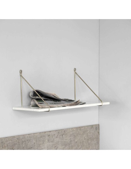 Estante MARBLE, Mármol Blanco - House Doctor. Vackart
