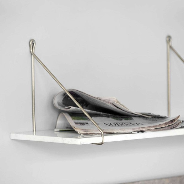 Estante MARBLE, Mármol Blanco - House Doctor. Vackart