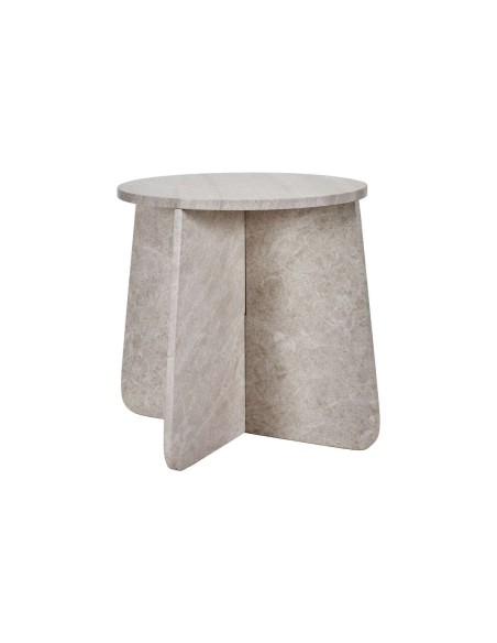 Mesa Auxiliar MARB, Mármol Beige - House Doctor. Vackart