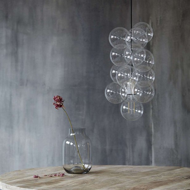 Lámpara de Techo DIY, Cristal Traslúcido - House Doctor. Vackart