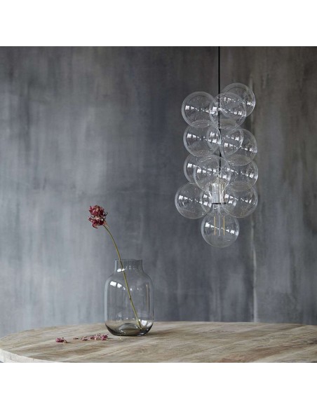 Lámpara de Techo DIY, Cristal Traslúcido - House Doctor. Vackart