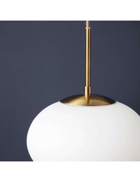 Lámpara de Techo OPAL Ø35 cm, Blanco - House Doctor. Vackart