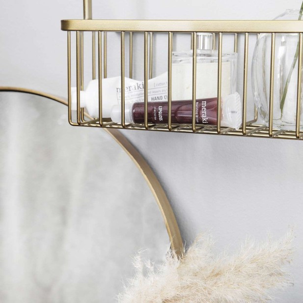 Estantería de Baño BATH, Latón Cepillado - House Doctor. Vackart