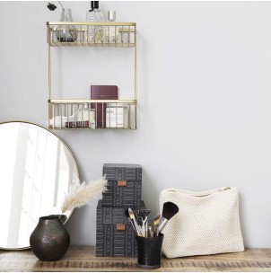 Estantería de Baño BATH, Latón Cepillado - House Doctor. Vackart 2