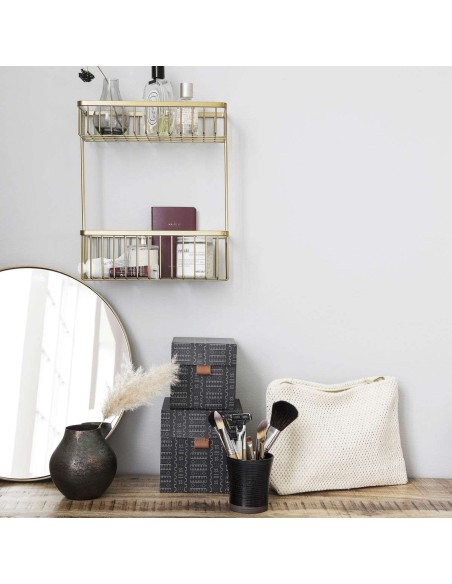 Estantería de Baño BATH, Latón Cepillado - House Doctor. Vackart