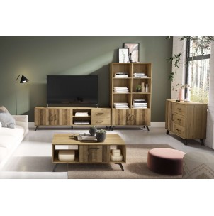 Mesa de Centro KONTRAST, Melamina / Serigrafía Natural. Vackart 2