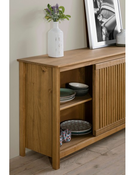 Aparador OPLYST, Madera Natural. Vackart