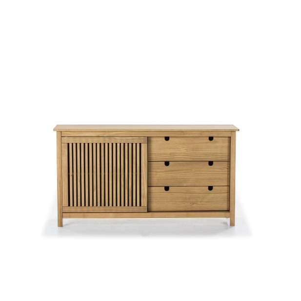 Aparador OPLYST, Madera Natural. Vackart