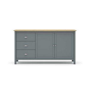 Aparador MARK 80,5 cm Alto, Madera Verde Caqui. Vackart