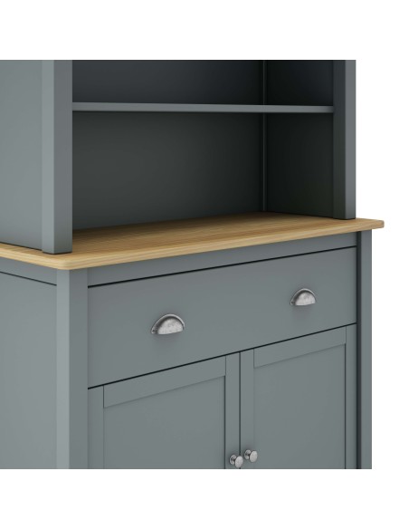 Aparador MARK 180,5 cm Alto, Madera Verde Caqui. Vackart