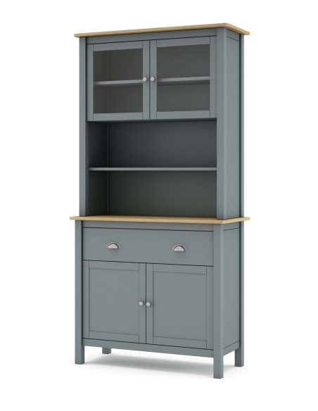 Aparador MARK 180,5 cm Alto, Madera Verde Caqui. Vackart