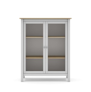 Vitrina MARK, Madera Blanca / Natural - Vackart. Los modernos y más exclusivos muebles de diseño nórdico, solo en Vackart tu tienda de diseño online.