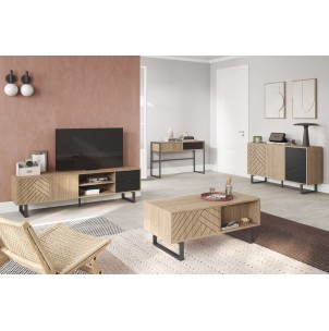 Mesa de Centro TYDE, Melamina Natural. Vackart 2