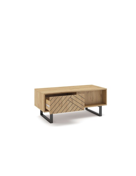 Mesa de Centro TYDE, Melamina Natural. Vackart