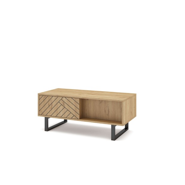 Mesa de Centro TYDE, Melamina Natural. Vackart