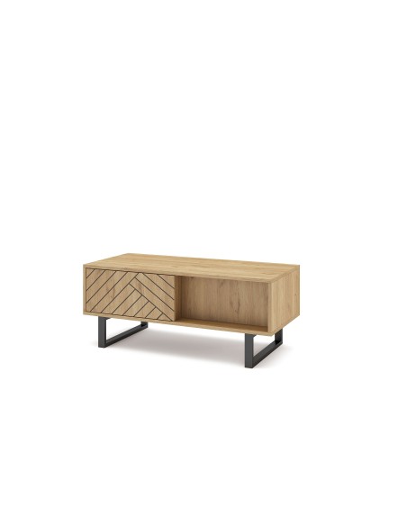 Mesa de Centro TYDE, Melamina Natural. Vackart