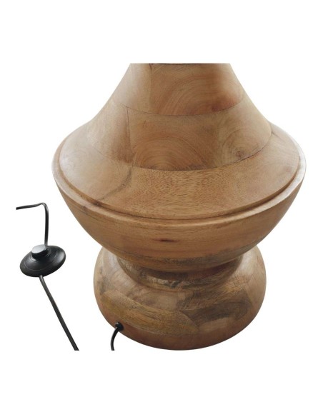 Lámpara de Pie ARGOS, Madera Maciza Natural. Vackart